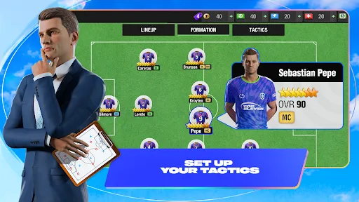 Gameplay screenshot 4 from Top Eleven Be a Soccer Manager - Sports game